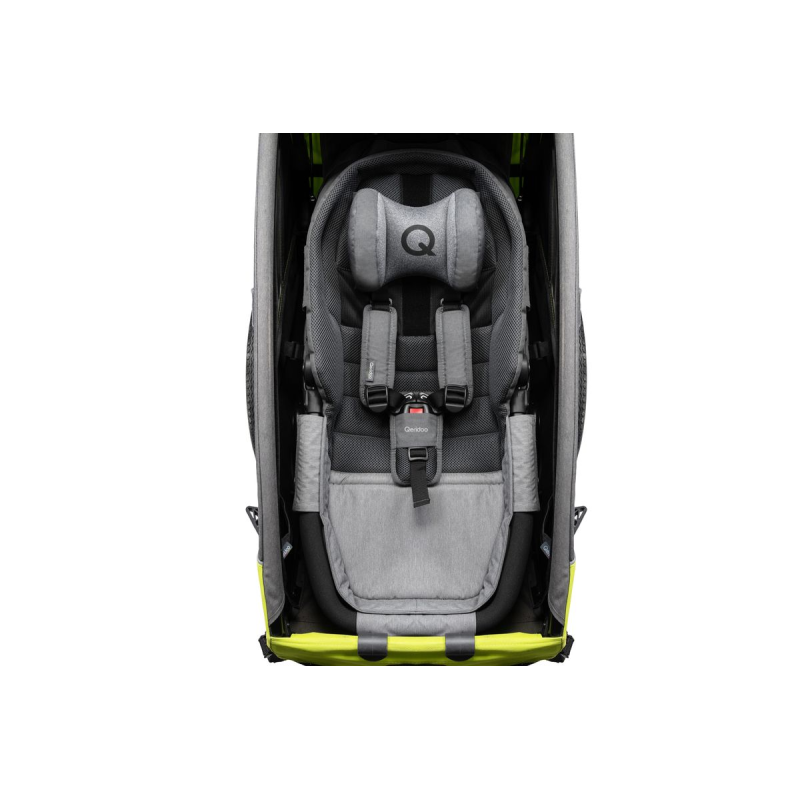 Qeridoo Hamac Bébé avec Cadre de Sécurité – Universel pour Remorques Vélo Qeridoo – 0 à 10 Mois