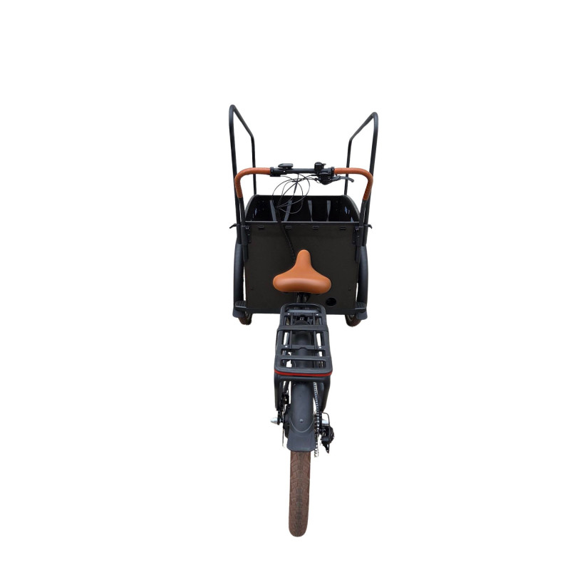 Vogue Caddy Electric Cargo Bike – Matte Black