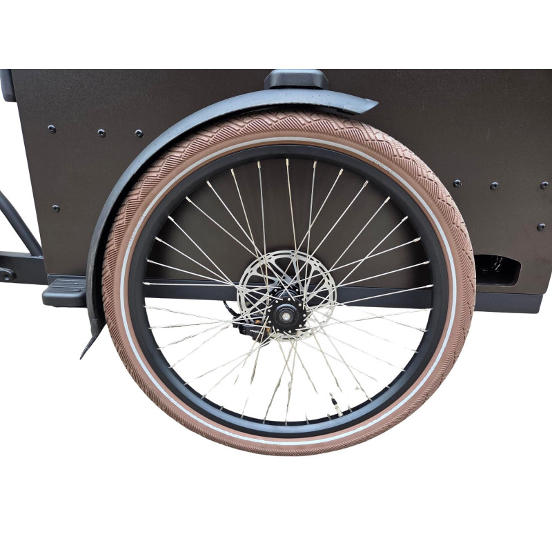 Vogue Caddy Electric Cargo Bike – Matte Black