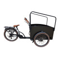 Vogue Caddy Electric Cargo Bike – Matte Black