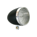 Johnny Loco LED Frontlicht – Retro Fahrradlampe Schwarz (Batterie)