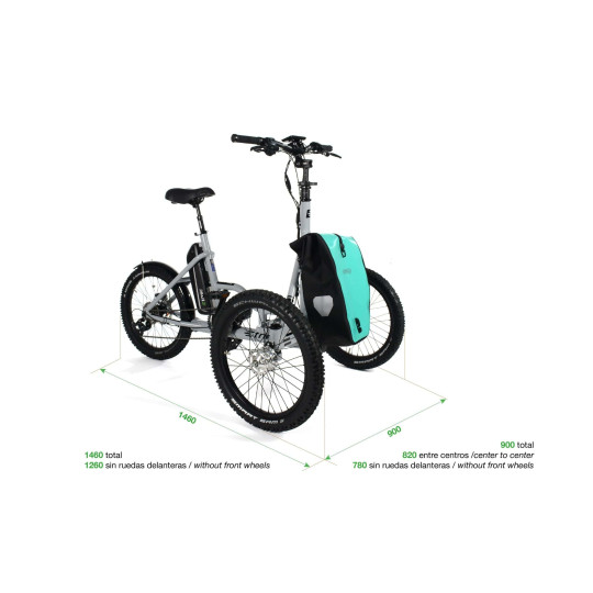 Etnnic 2.0 Dreirad für Erwachsene – stabile und komfortable Mobilitätslösung