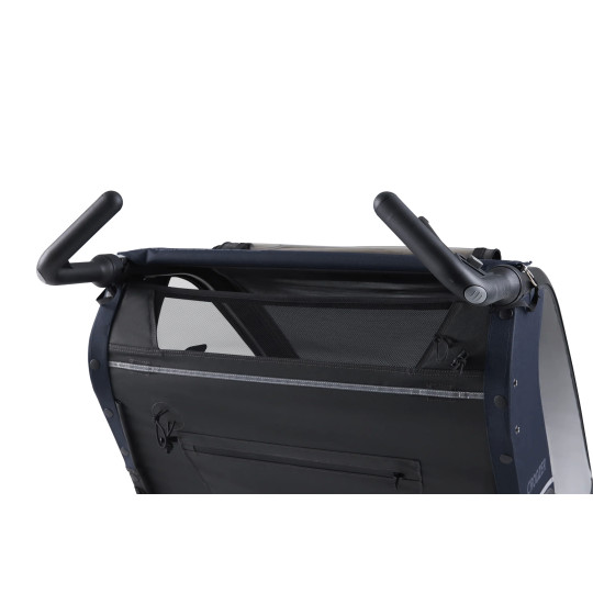 Croozer Kid Lykke 2 – Blueberry Blue | Premium Doppelanhänger