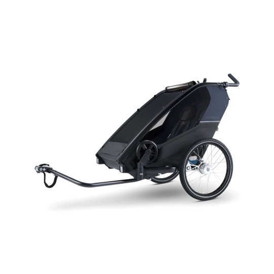 Croozer Kid Lykke 2 – Blueberry Blue | Premium Doppelanhänger