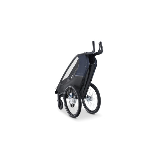 Croozer Kid Lykke 2 – Blueberry Blue | Premium Double Bike Trailer