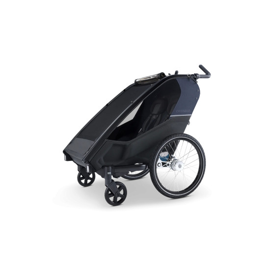 Croozer Kid Lykke 2 – Blueberry Blue | Premium Doppelanhänger