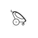 Croozer Rain Cover Kid Lykke 2 – Rain & Wind Protection