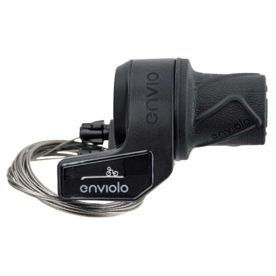 Urban Arrow Enviolo Pure Drehgriffschalter Schwarz – 2500mm Kabel – Rechts