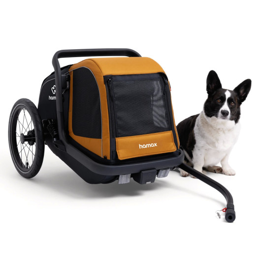 Hamax Milou S dog trailer – Hondenfietskar voor kleine honden