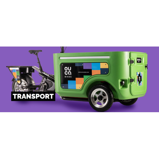 Ouca Transport – Elektrisches Cargo-Fahrrad für professionellen Transport