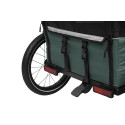 Qeridoo Nacho Hundeanhänger M Grün – 2-in-1 Buggy & Fahrradanhänger mit Federung