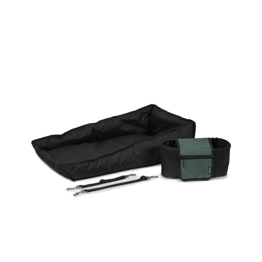 Qeridoo Nacho L hondenfietskar – 2-in-1 buggy & fietskar voor grote honden