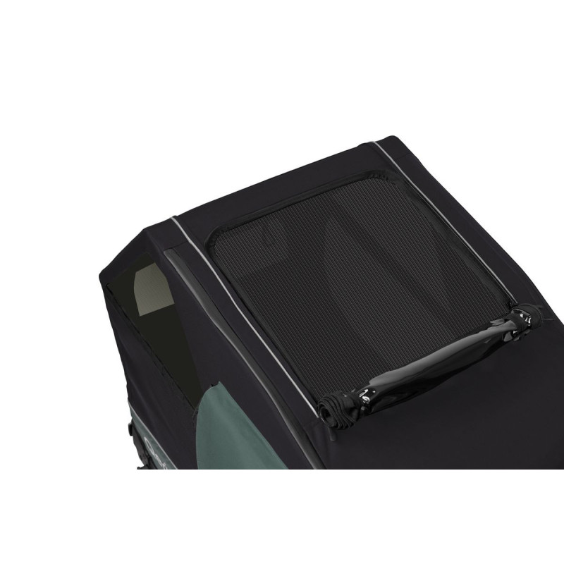 Qeridoo Nacho L hondenfietskar – 2-in-1 buggy & fietskar voor grote honden