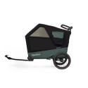 Qeridoo Nacho L hondenfietskar – 2-in-1 buggy & fietskar voor grote honden