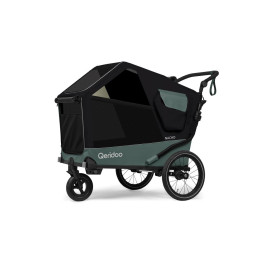 Qeridoo Nacho L hondenfietskar – 2-in-1 buggy & fietskar voor grote honden