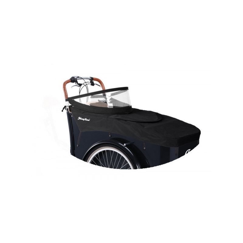 Johnny Loco (E-)Cargo Cruiser Housse de Pluie – Protection de Caisse Noir