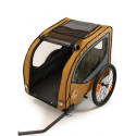 Qeridoo Nacho Hundeanhänger M Grün – 2-in-1 Buggy & Fahrradanhänger mit Federung