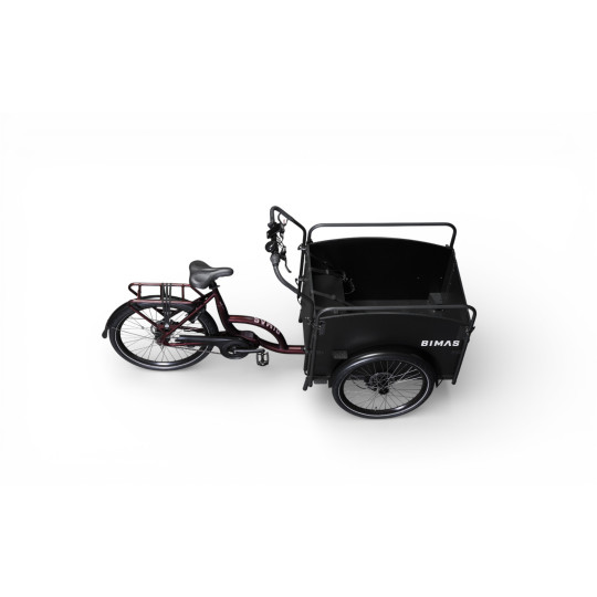 Bimas eCargo 3.3 Premium Electric Cargo Bike – Merlot Royale