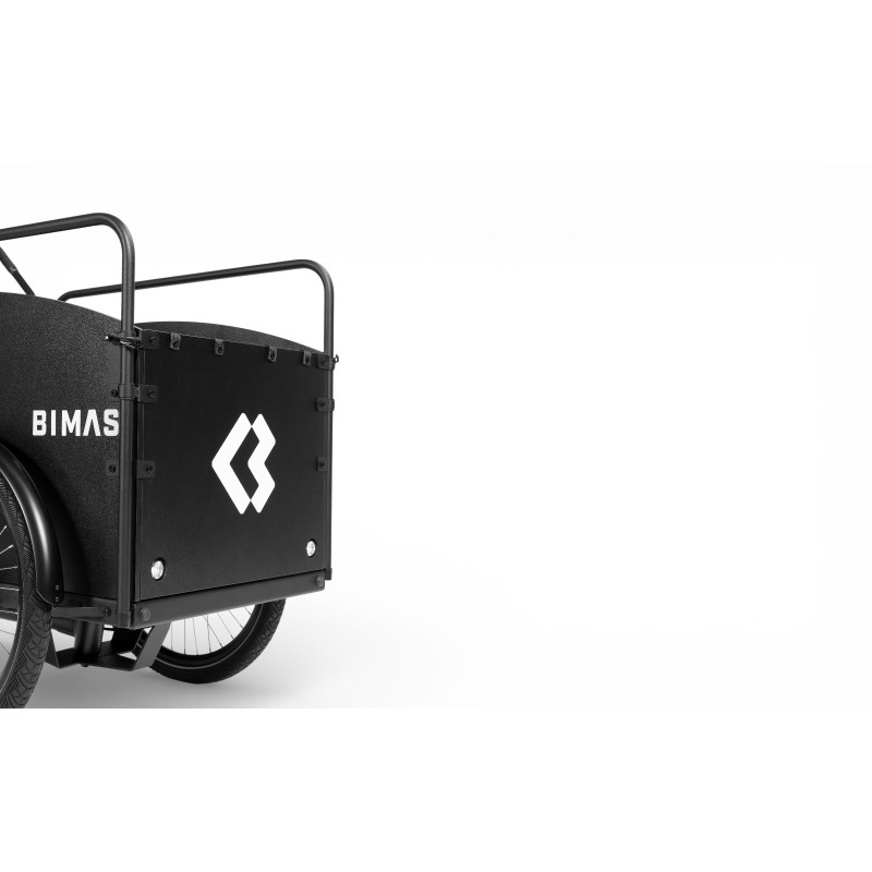 Bimas eCargo 3.3 Premium E-Lastenrad – Merlot Royale