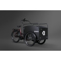Bimas eCargo 3.3 Premium Elektrische Bakfiets – Merlot Royale