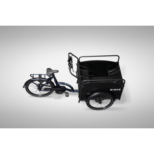 Bimas eCargo 3.3 Premium Vélo Cargo Électrique – Bleu lapis