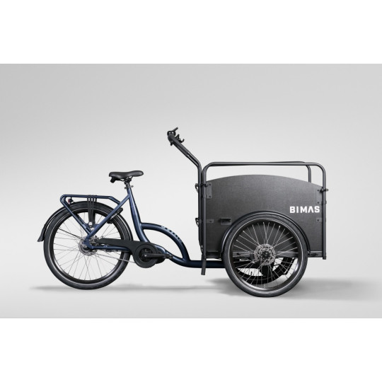 Bimas eCargo 3.3 Premium Elektrische Bakfiets – Lapisblauw