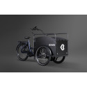Bimas eCargo 3.3 Premium E-Lastenrad – Lapislazuliblau
