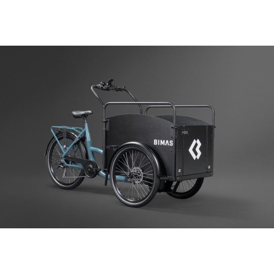 Bimas eCargo 3.3 Economy Electric Cargo Bike – Rear Motor - Performance Blue