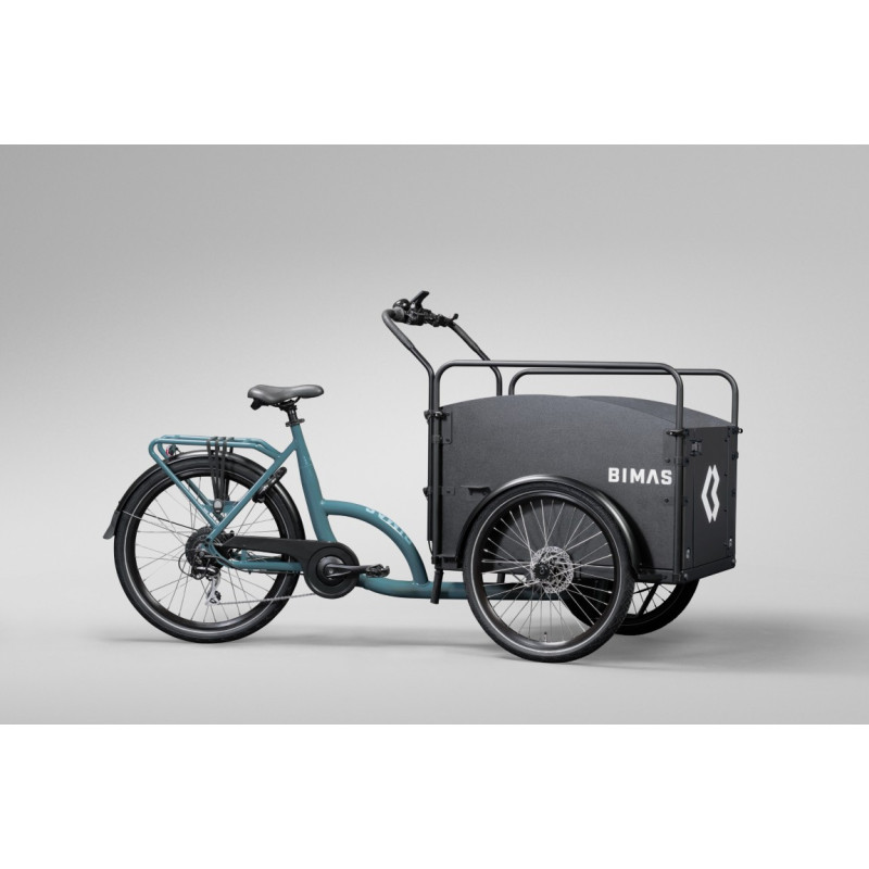 Bimas eCargo 3.3 Economy Electric Cargo Bike – Rear Motor - Performance Blue