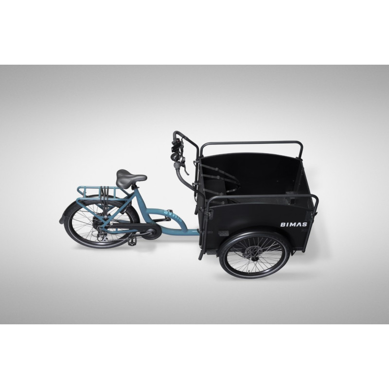 Bimas eCargo 3.3 Economy Electric Cargo Bike – Rear Motor - Performance Blue