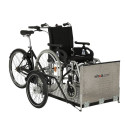 Nihola flex triporteur pour les fauteuils roulants