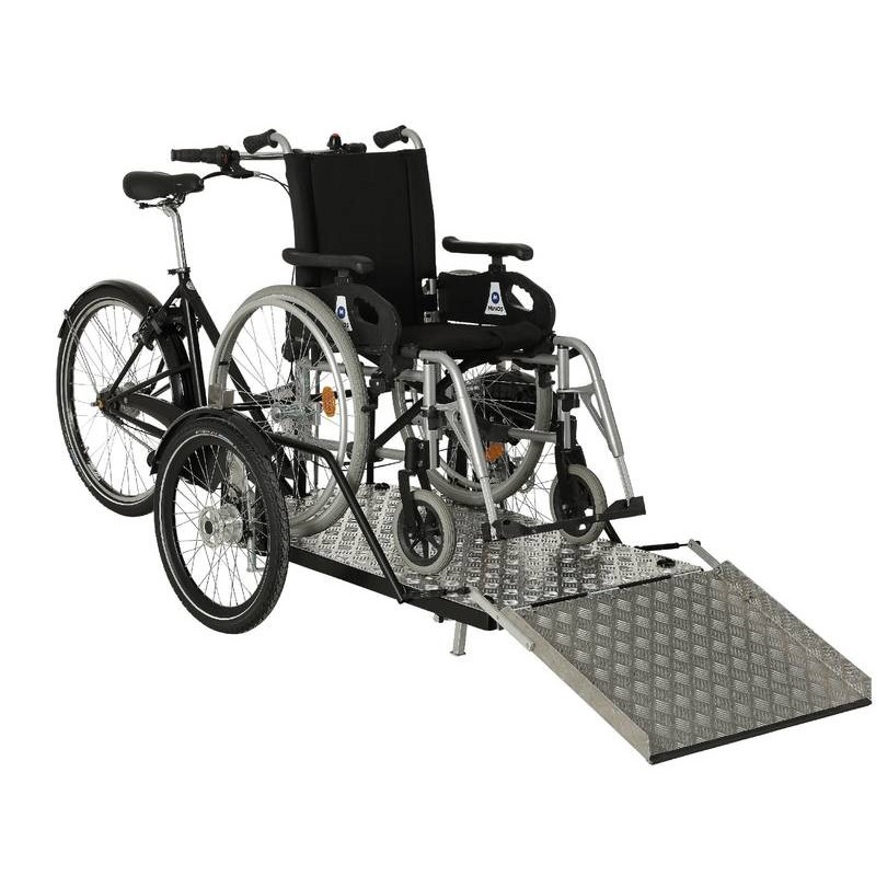 Nihola Flex kindertransportrad für Rollstuhl