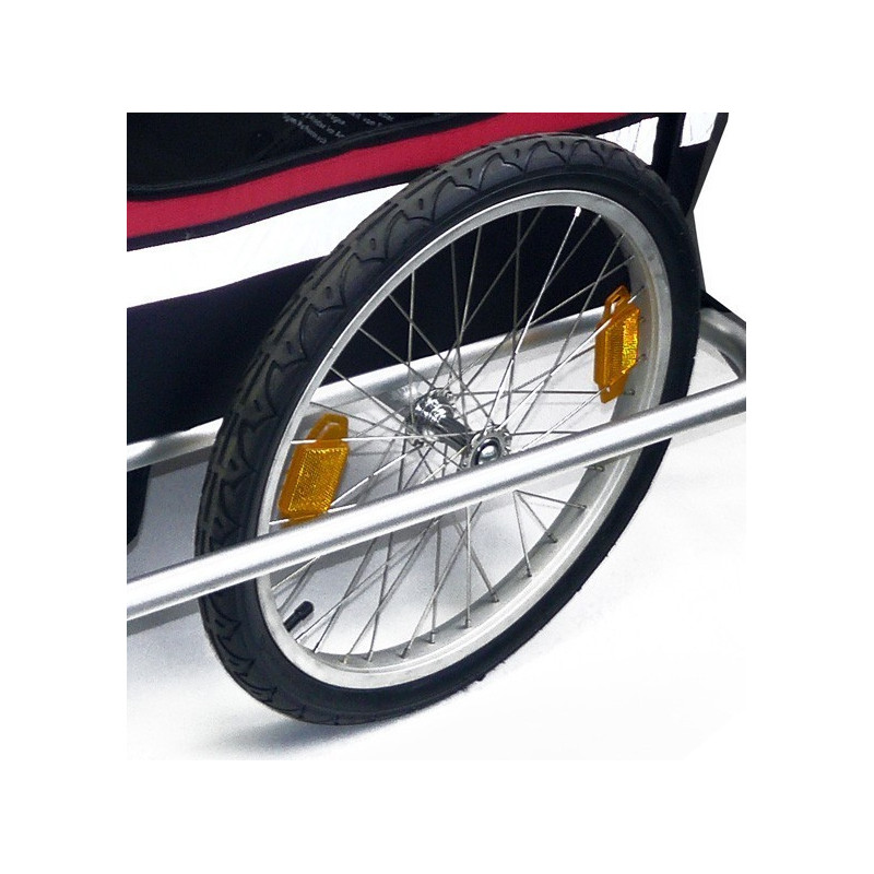 Side wheel 20 inch for bicycle trailer