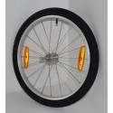Side wheel 20 inch for bicycle trailer