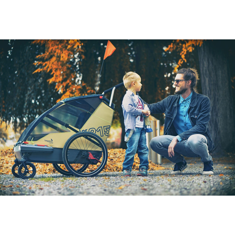 Legerro Vento R family Sail kinderfahrradanhaenger
