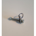 Boulon avec D-anneau de ceinture de sécurité attelage