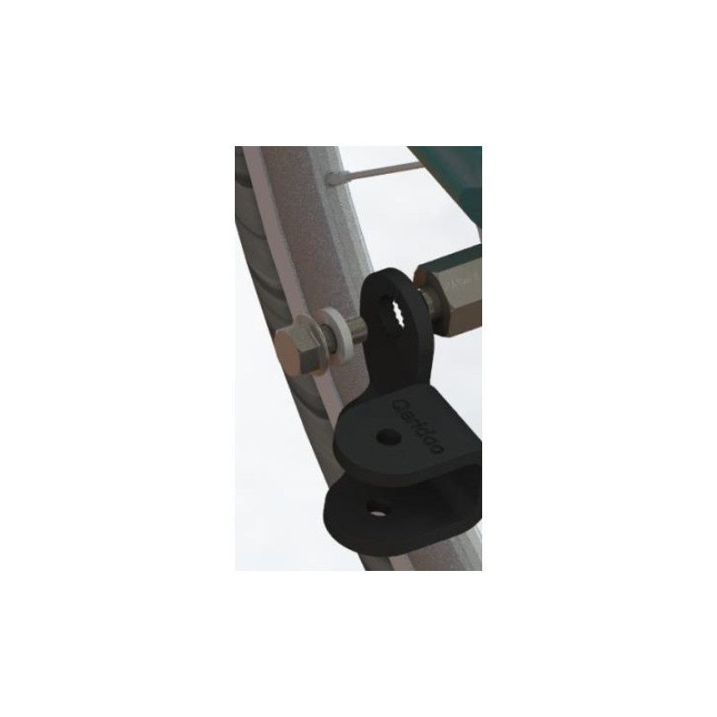 Qeridoo Axle Adapter for axle hitch M12x1,75 (167 - 192 mm)