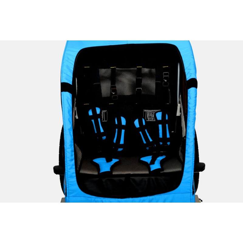 KidsCab Cares for 2S remorque vélo - jogger - poussette