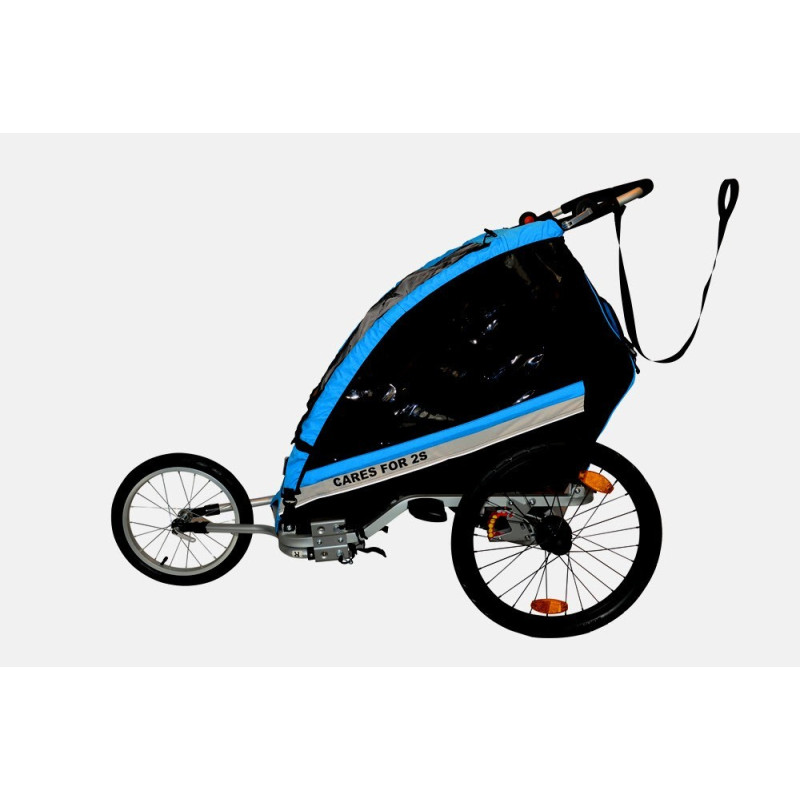KidsCab Cares for 2S remorque vélo - jogger - poussette