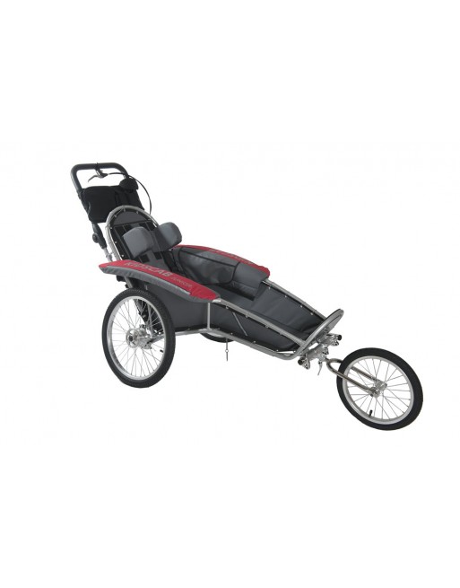 KidsCab Max Reha handicapé remorque vélo poussette jogging