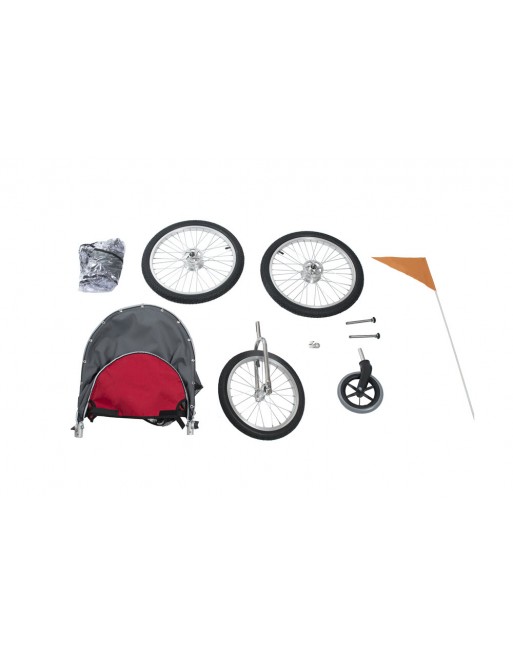 KidsCab Max Reha handicapé remorque vélo poussette jogging