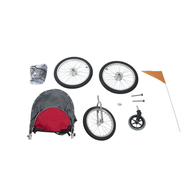 KidsCab Max Reha handicapé remorque vélo poussette jogging
