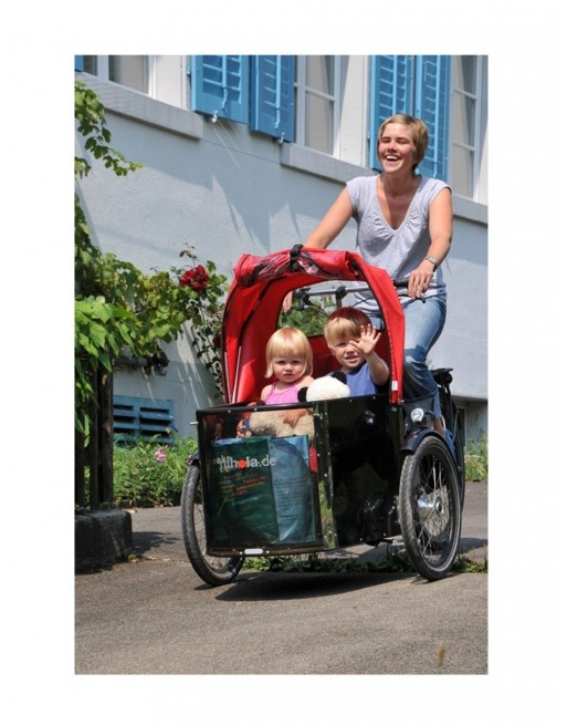 Nihola family Elektro kindertransportrad