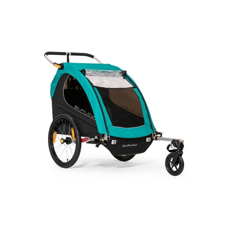 Burley Encore X child bike trailer Turquoise