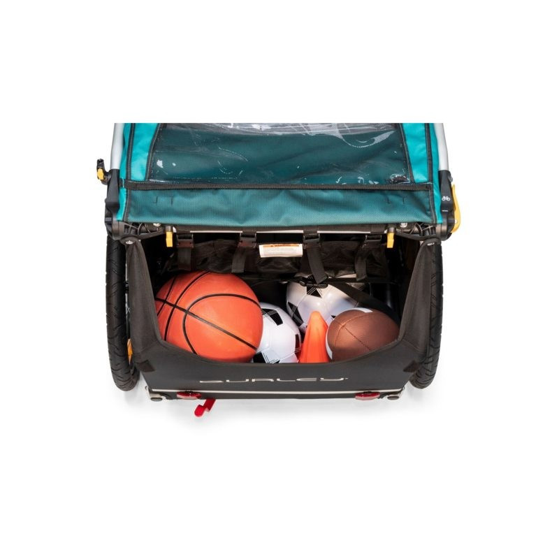 Burley Encore X child bike trailer Turquoise
