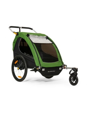 Burley Fietskar Encore Kind Treetop groen