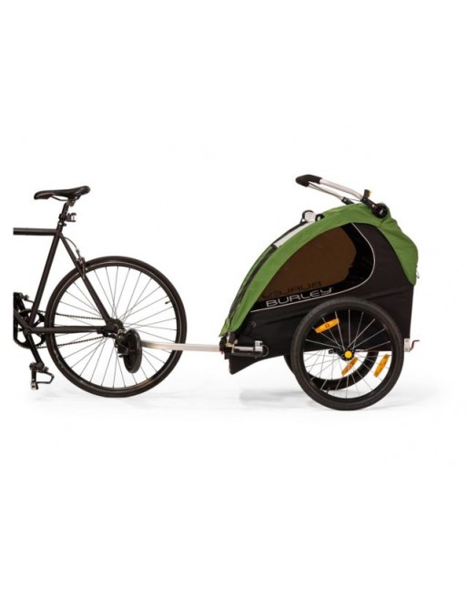 Burley Fietskar Encore Kind Treetop groen