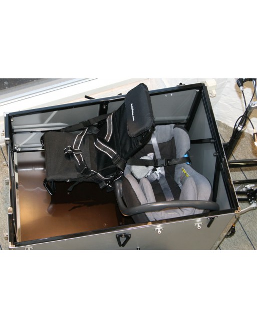 Bakfiets stoel met verstelbare rugleuning