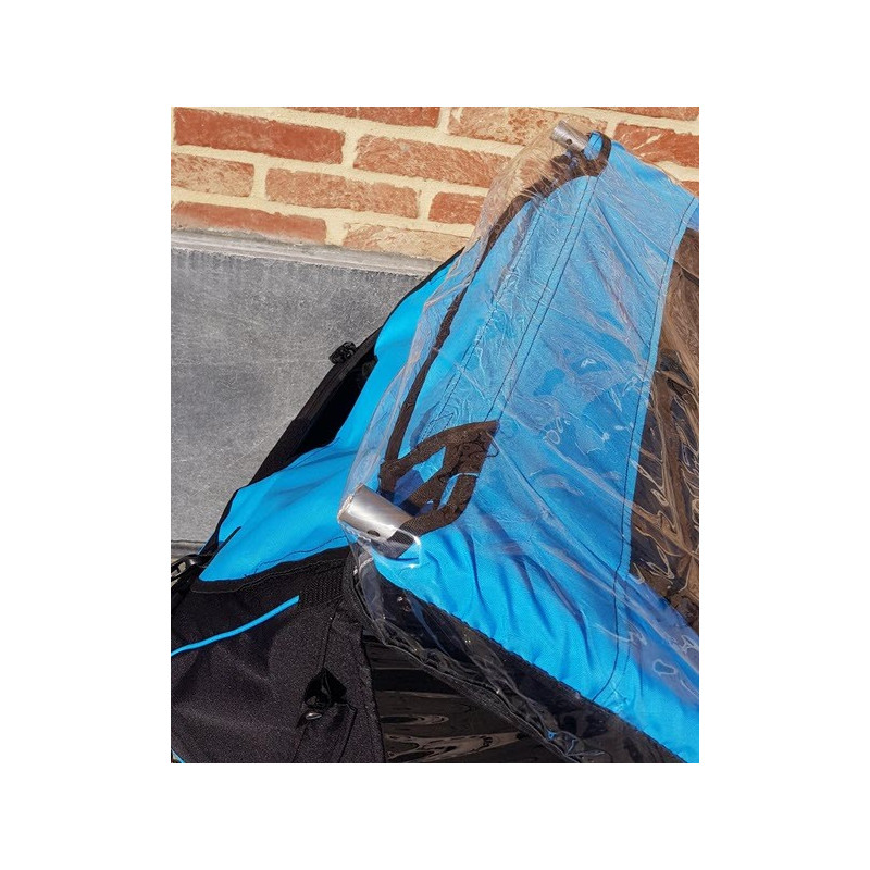 KidsCab Cares rain cover
