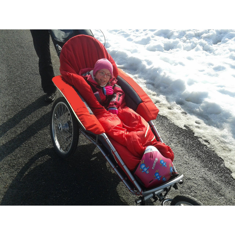 KidsCab Max Reha handicapé remorque vélo poussette jogging